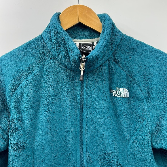 THE NORTH FACE FLEECE JACKET WOMEN SIZE SMALL FULL ZIP GREEN JACKET - Picture 2 of 9